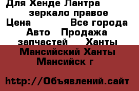 Для Хенде Лантра 1995-99 J2 зеркало правое › Цена ­ 1 300 - Все города Авто » Продажа запчастей   . Ханты-Мансийский,Ханты-Мансийск г.